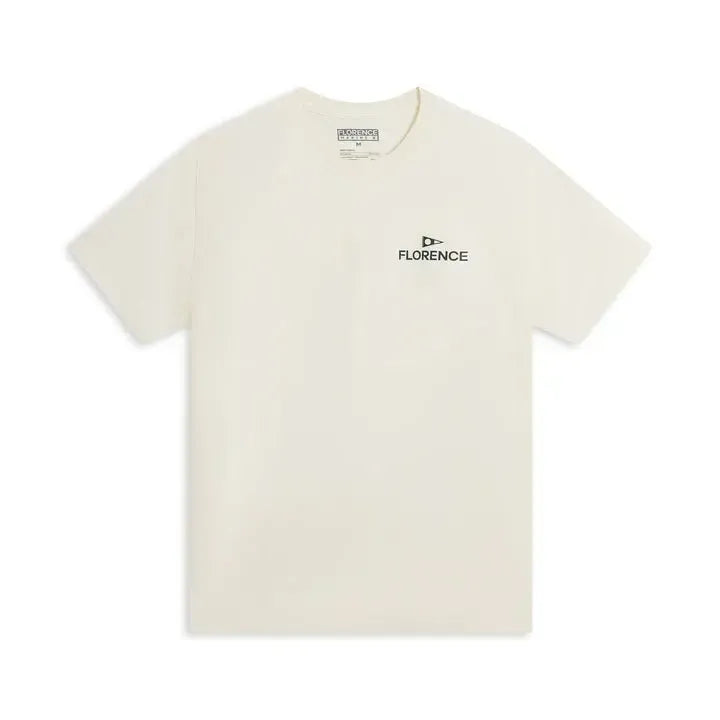 Florence Marine Crew T-Shirt - Off White