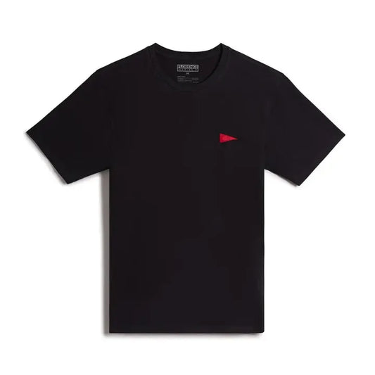 Florence Marine Burgee T-Shirt -Black