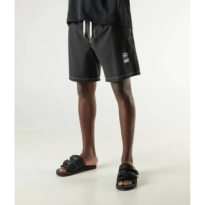 Former Swans Baggy 18" Swim Trunk Shorts - Black