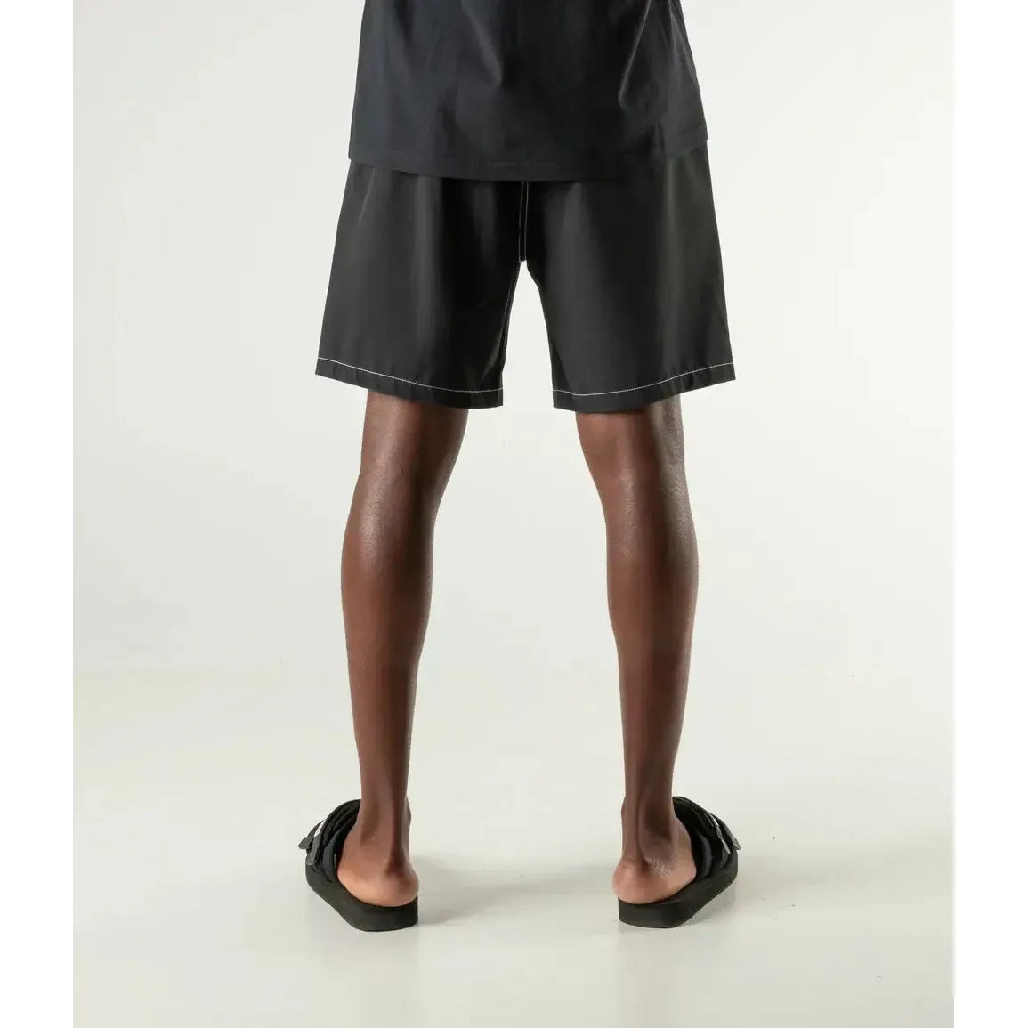 Former Swans Baggy 18" Swim Trunk Shorts - Black