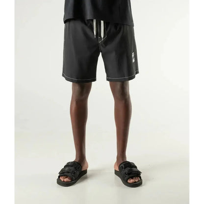 Former Swans Baggy 18" Swim Trunk Shorts - Black