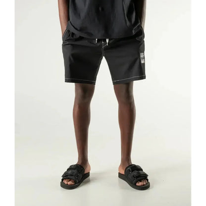 Former Swans Baggy 18" Swim Trunk Shorts - Black