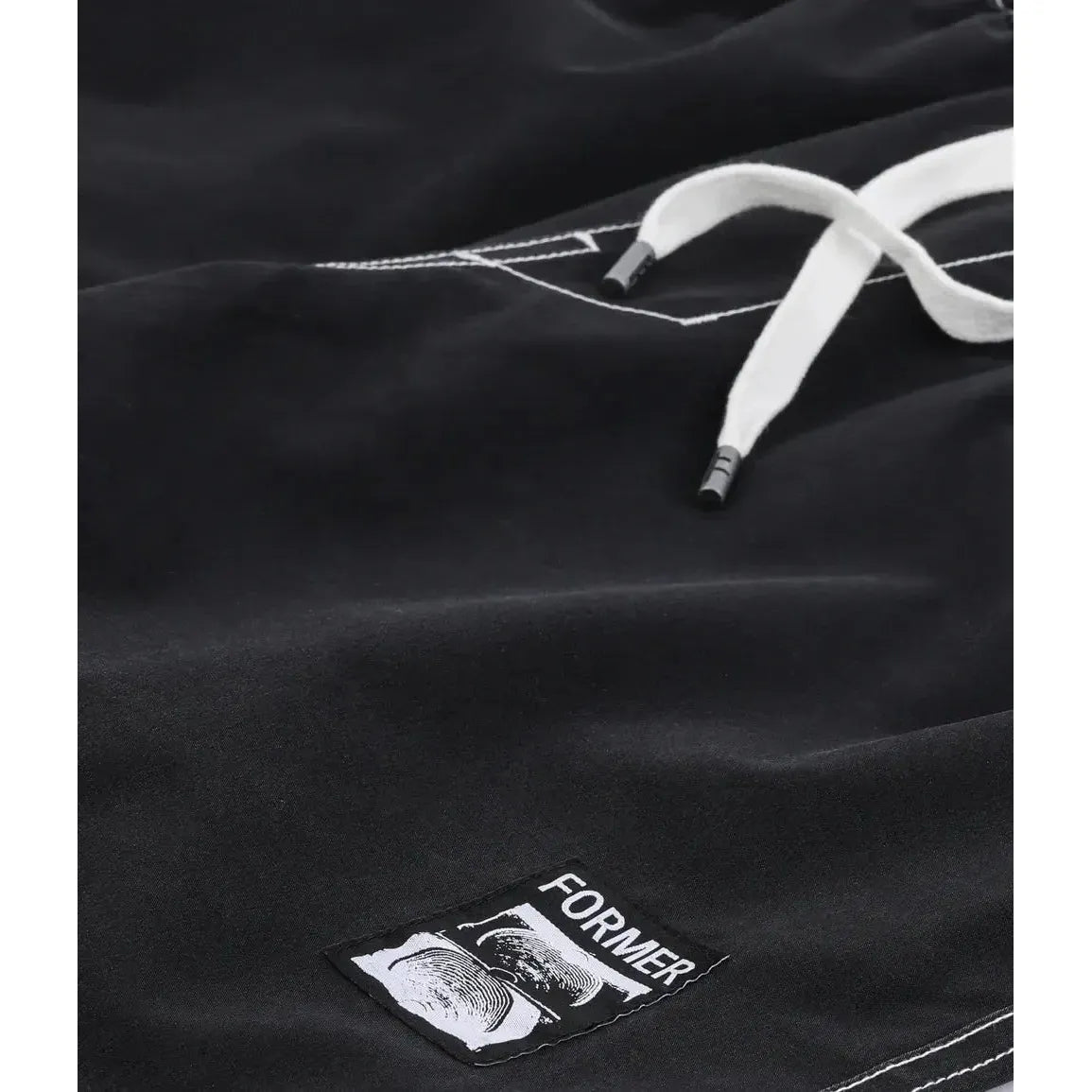 Former Swans Baggy 18" Swim Trunk Shorts - Black