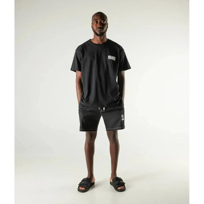 Former Swans Baggy 18" Swim Trunk Shorts - Black