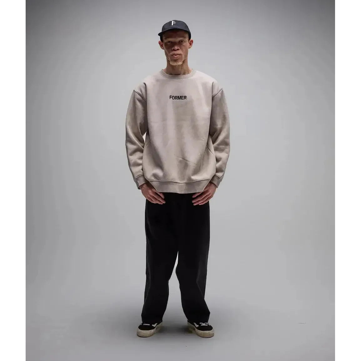 Former Legacy Embroid Crew Jumper - Grey