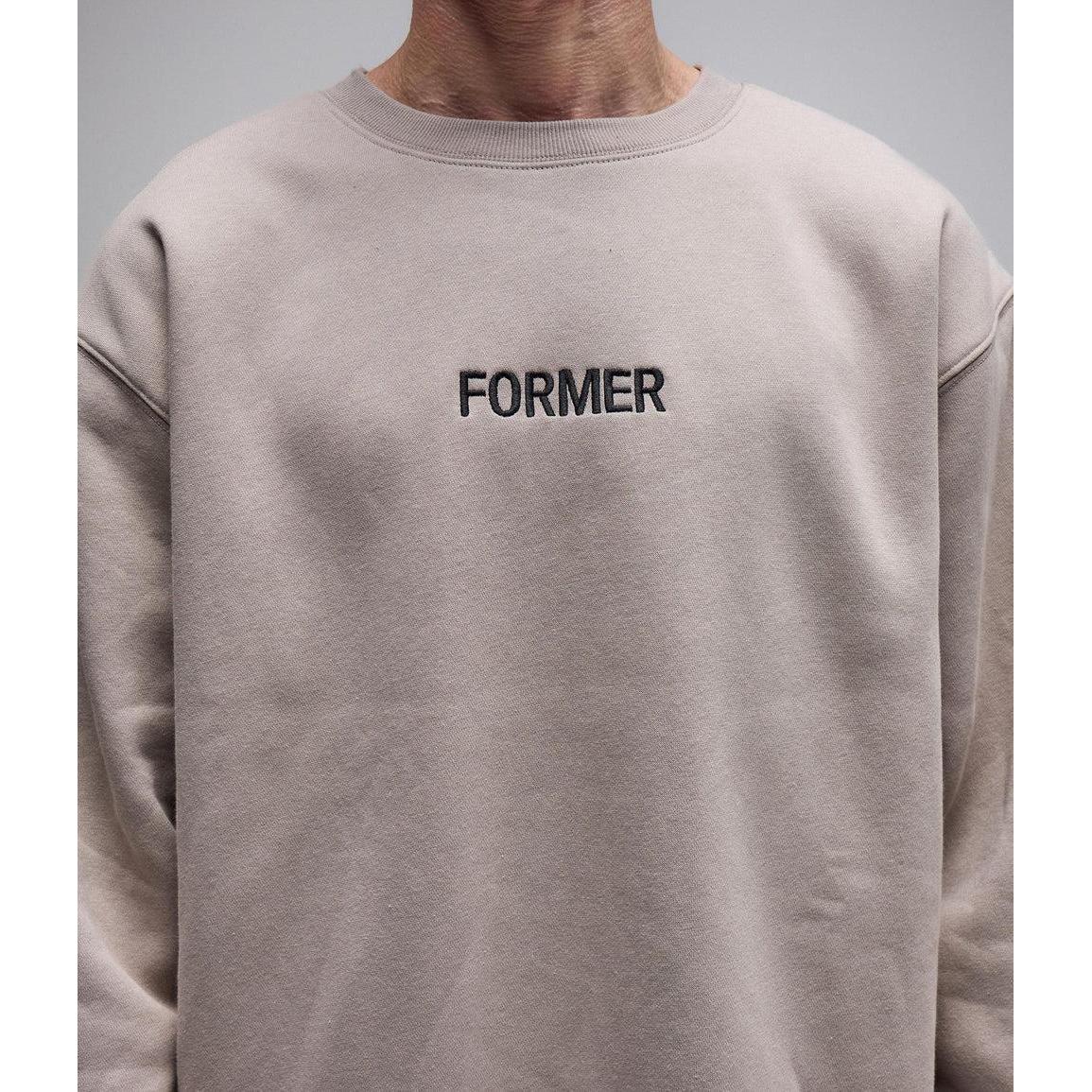 Former Legacy Embroid Crew Jumper - Grey