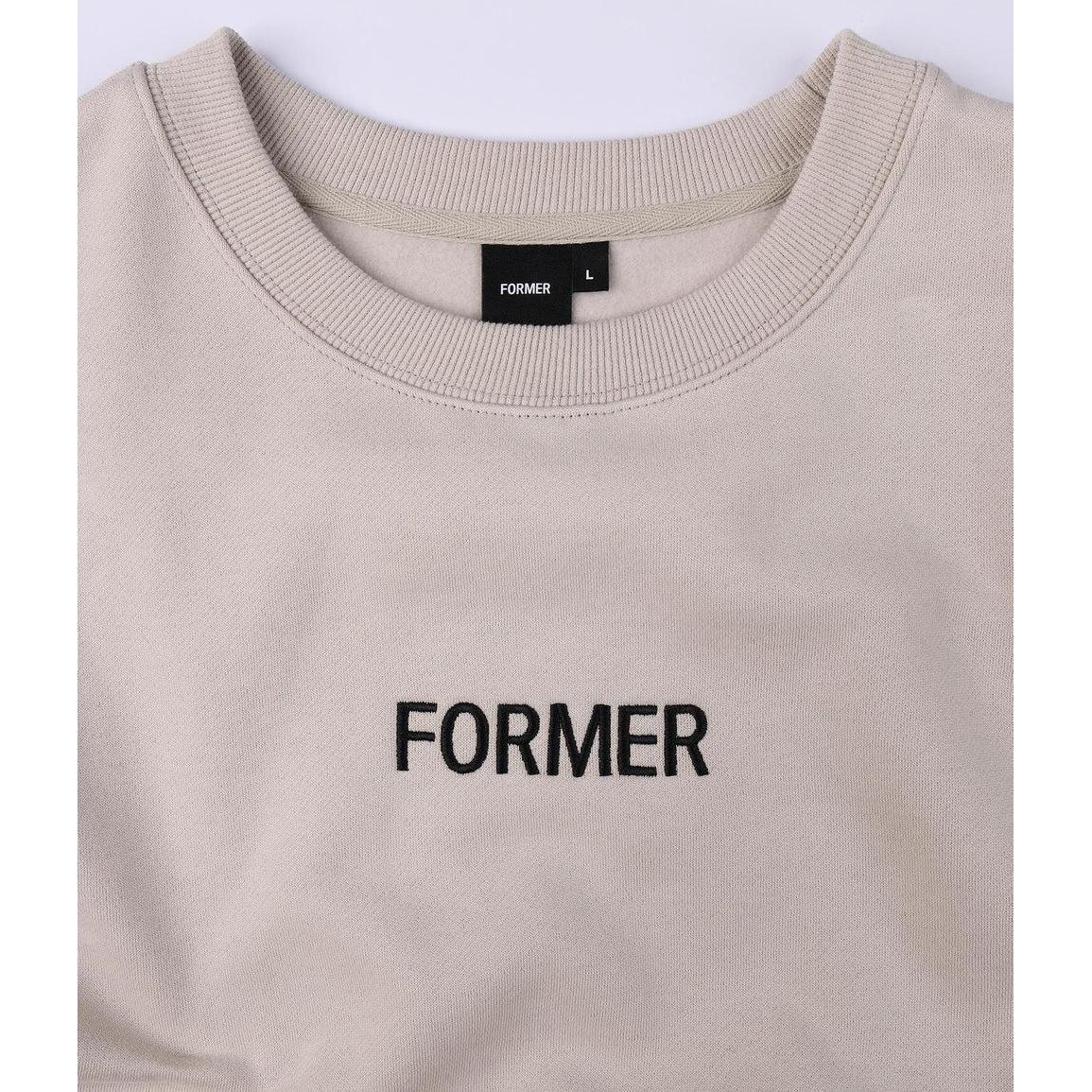 Former Legacy Embroid Crew Jumper - Grey