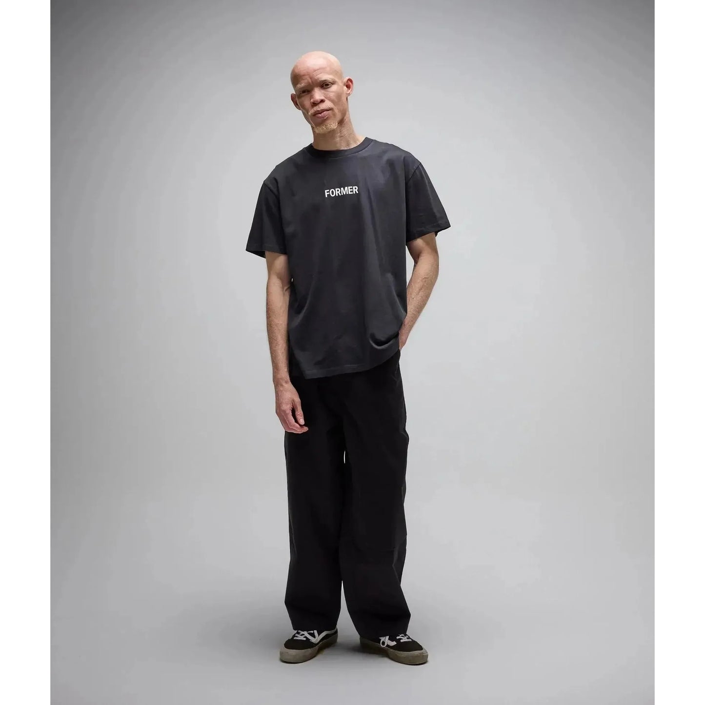 Former Legacy Overdye T-Shirt - Washed Black