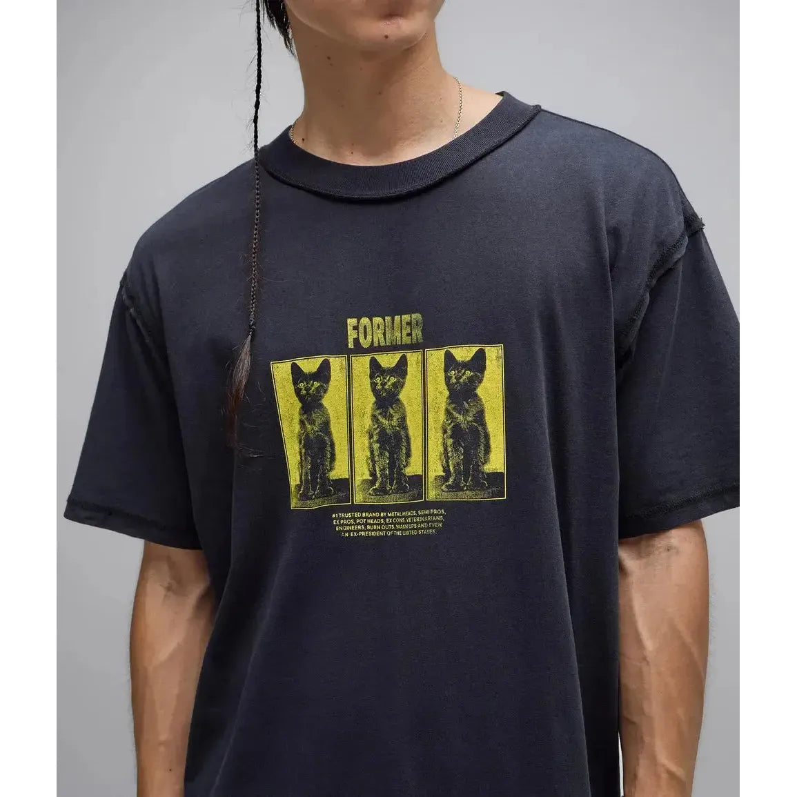 Former Vet T-Shirt - Washed Black