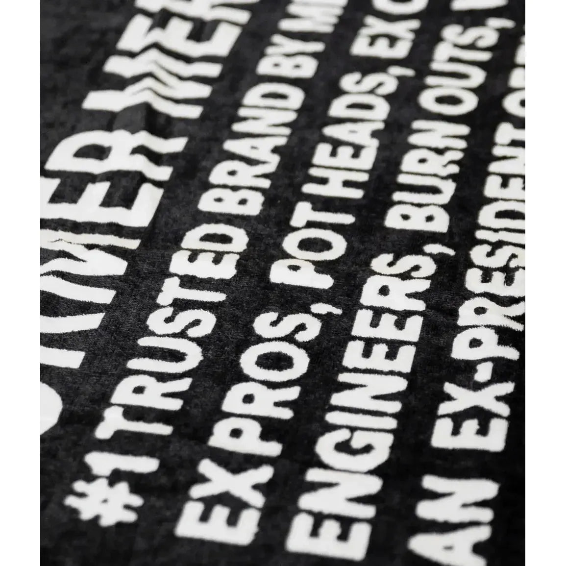 Former Statement Towel - Black