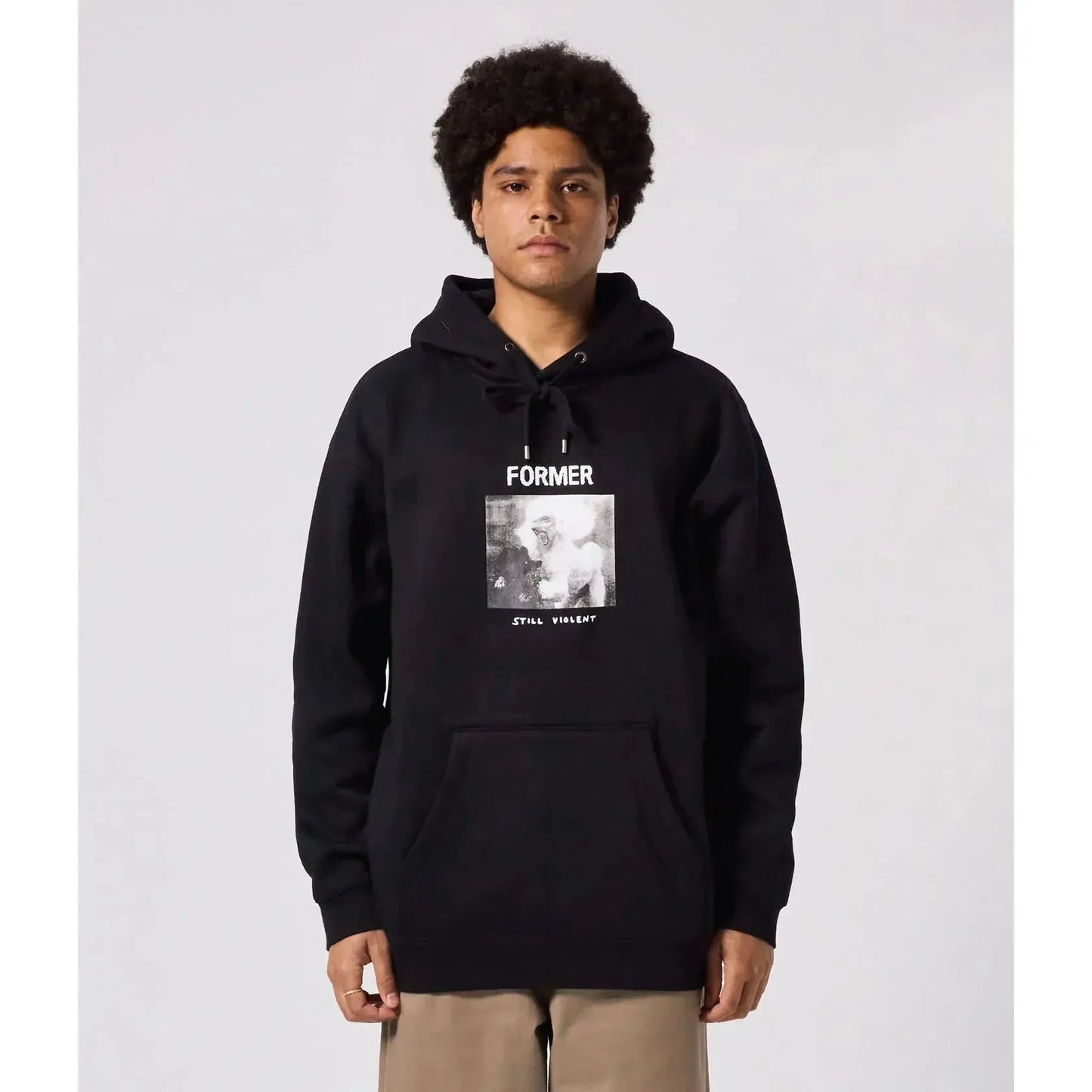 Former War Poodle Hoodie - Black