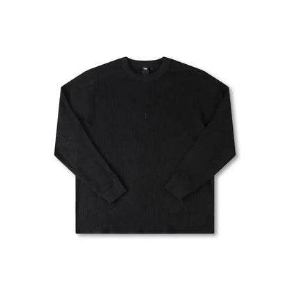 Former Franchise Waffle LS T-Shirt - Black