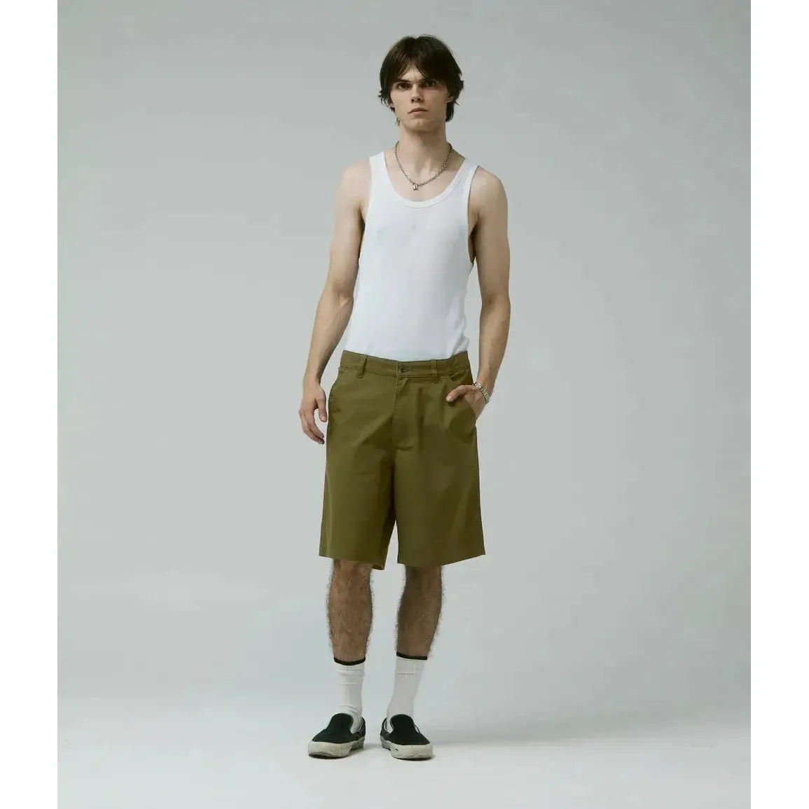 Former Reynolds 21" Walkshorts - Deep Olive