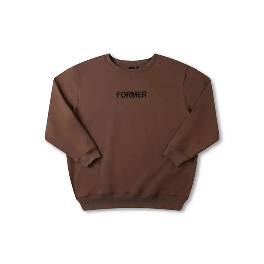 Former Legacy Emblem Crew Jumper - Choc