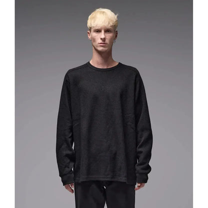 Former Franchise Waffle LS T-Shirt - Black