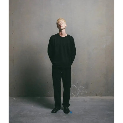 Former Franchise Waffle LS T-Shirt - Black