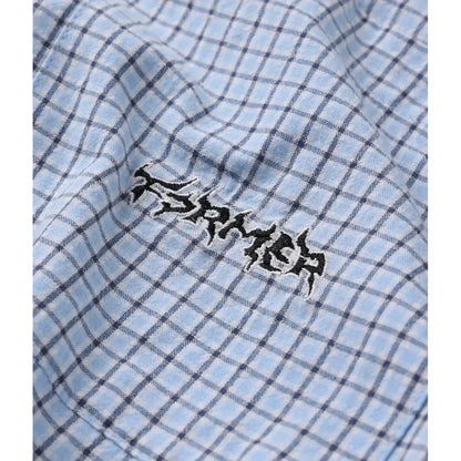 Former Vivian Check SS Shirt - Blue
