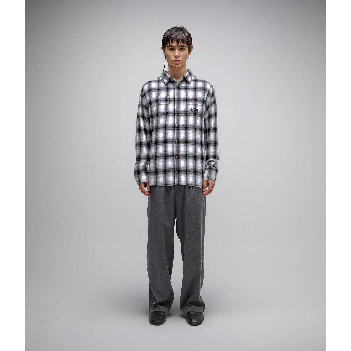 Former Vivian Flannel LS Shirt - Grey