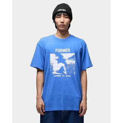 Former Shunning T-Shirt - Washed Cobalt