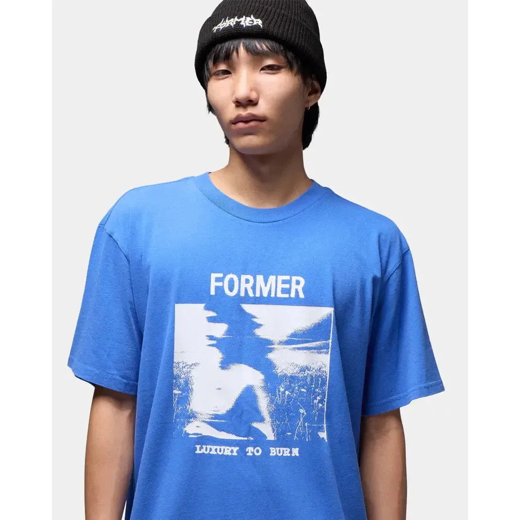 Former Shunning T-Shirt - Washed Cobalt