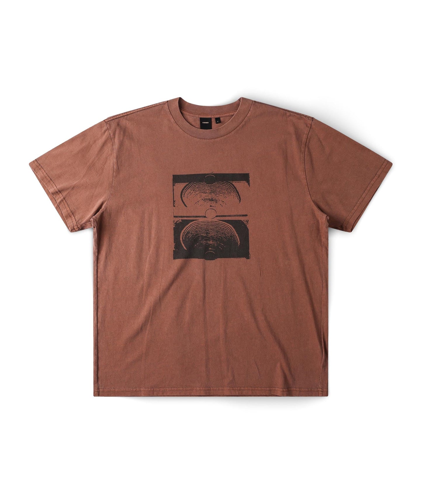 Former Crux Overdye T-Shirt Washed Bark — front