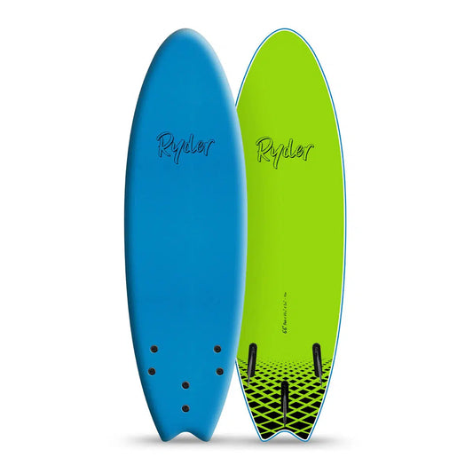 Ryder Fish Series 6'6FT Foam Surfboard - Az Blue