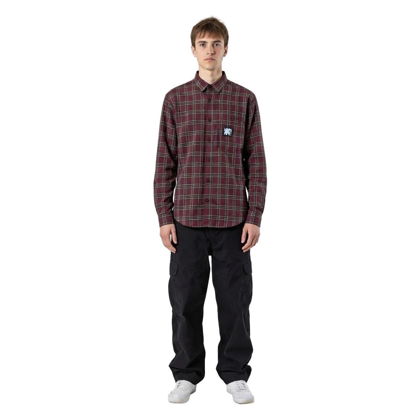 Former Reynolds Flannel LS Shirt - Red welcome boardstore