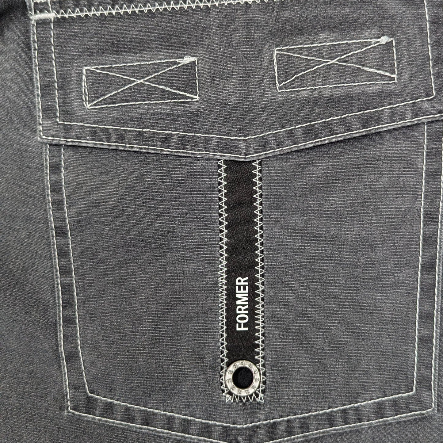 Former Swans 18" Swim Shorts - Black - pocket - welcome boardstore