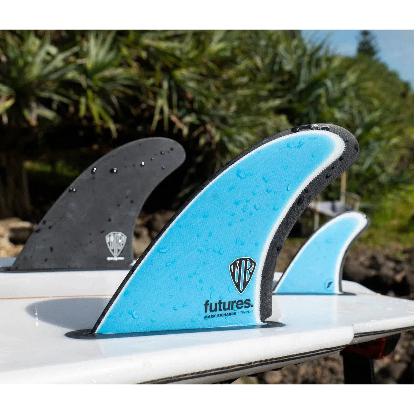 Futures Mark Richards Fiberglass Twin + 1 Fins