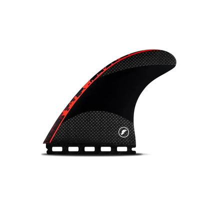 Futures John John Techflex (L) Thruster Fins | center fin | black red
