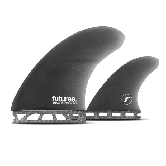 Futures Rasta Reverse 3/2 Twin + 1 Surfboard Fins