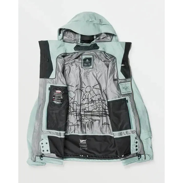 2025 Volcom Guch Stretch Gore Snow Jacket - Agave