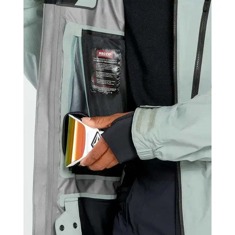 2025 Volcom Guch Stretch Gore Snow Jacket - Agave
