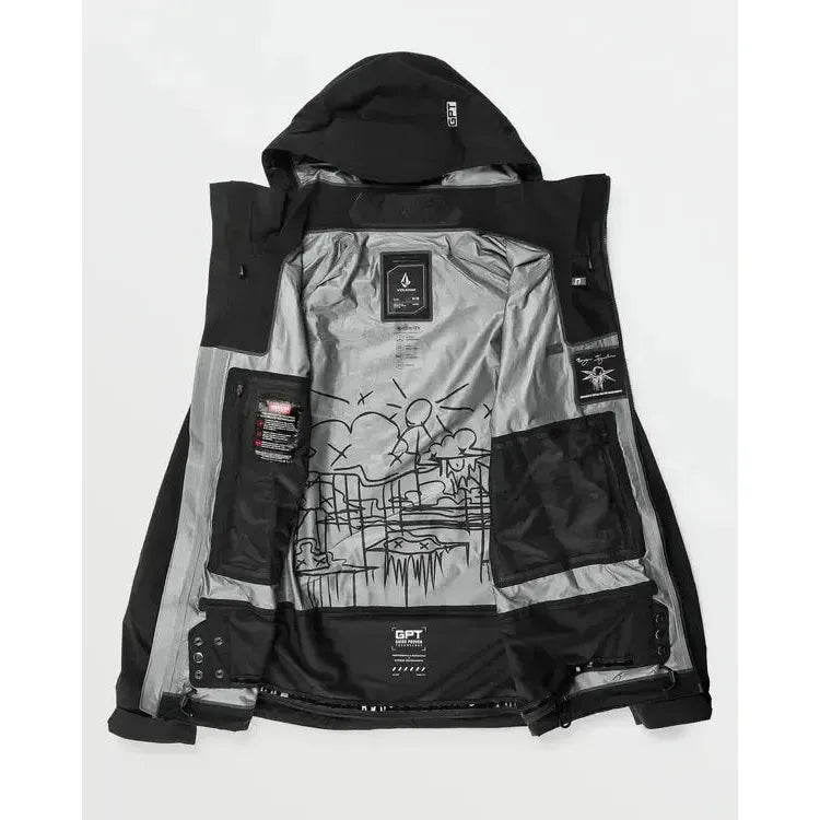 2025 Volcom Guch Stretch Gore Snow Jacket - Black