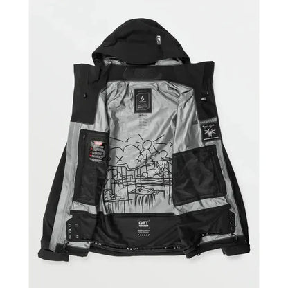 2025 Volcom Guch Stretch Gore Snow Jacket - Black