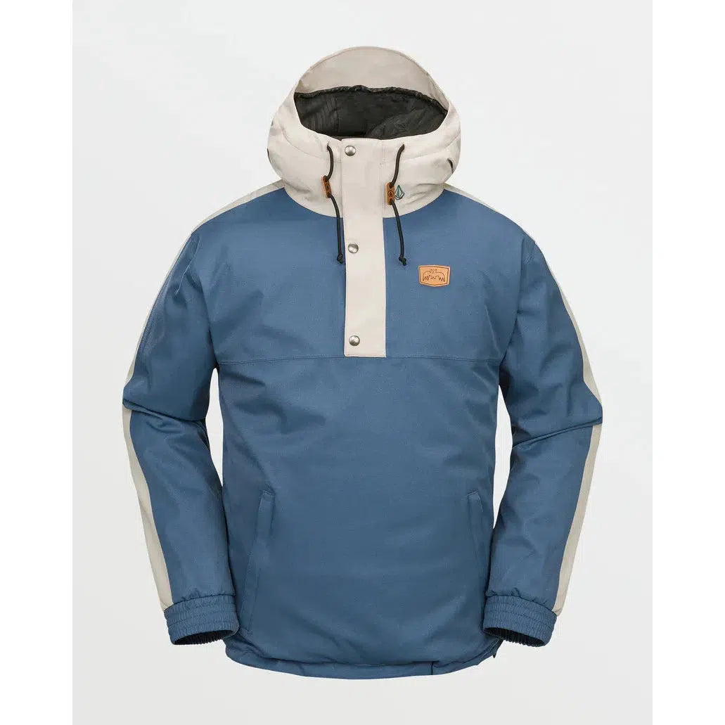 2025 Volcom Longo 20k Pullover Snow Jacket - Indigo