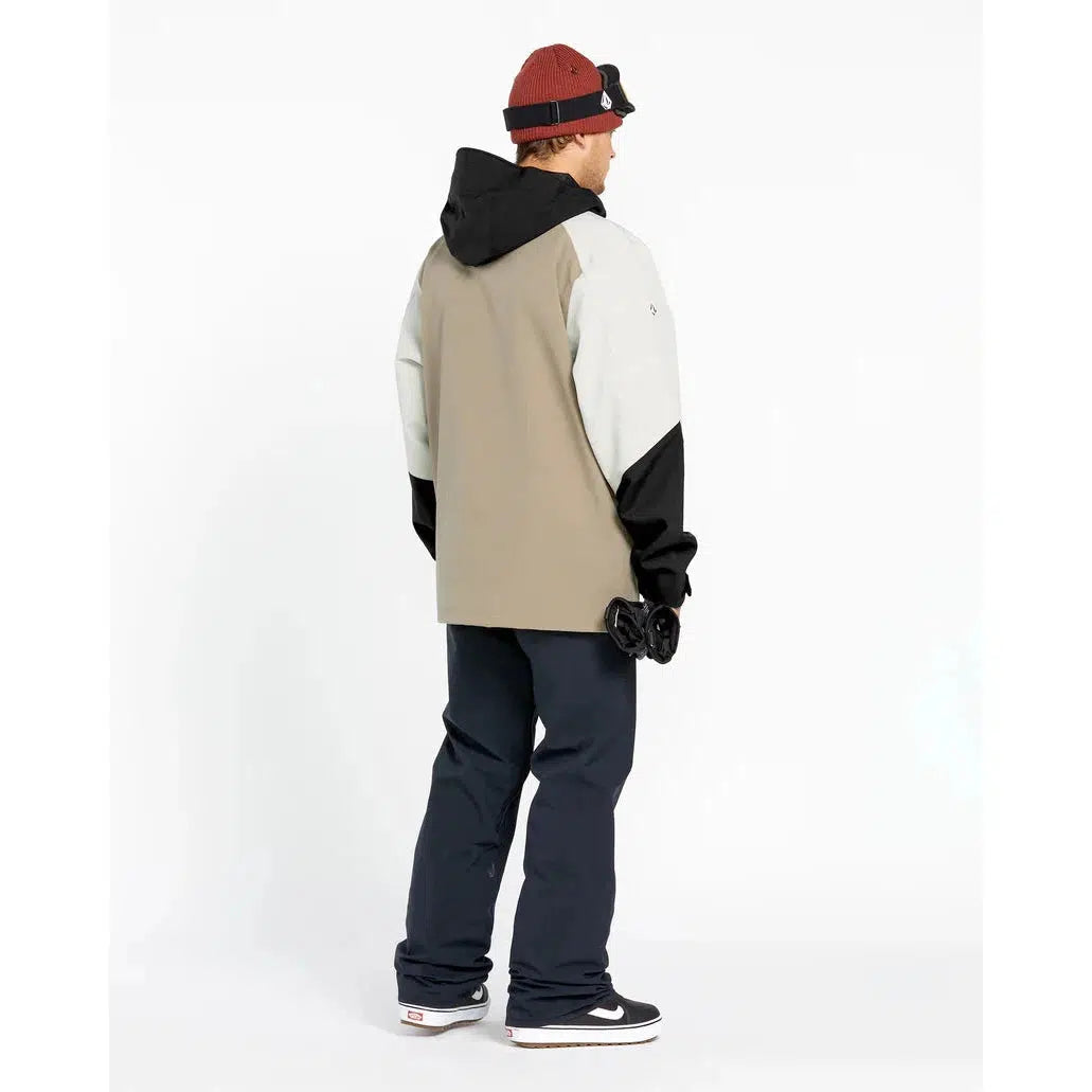 2025 Volcom Brighton Full Zip Snow Jacket - Chestnut Brown