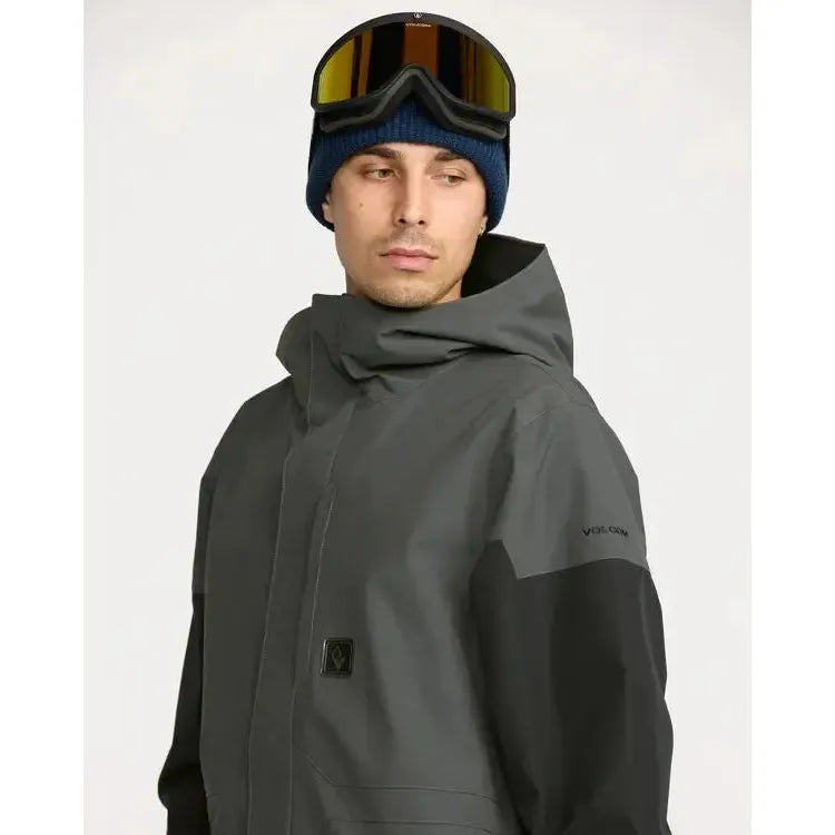 2026 Volcom Primary Snow Jacket - Dark Grey - Welcome Boardstore