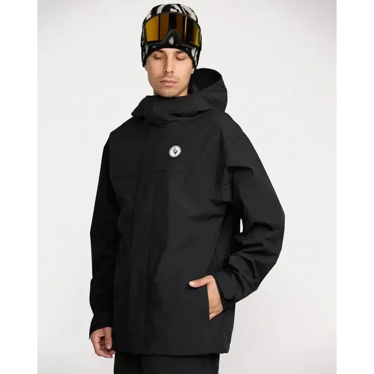 2026 Volcom BuckThreeEighty Snow Jacket - Black - Welcome Boardstore
