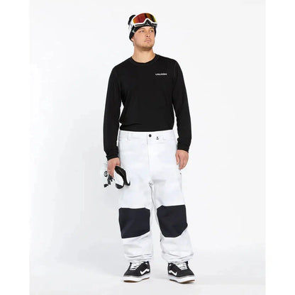 2025 Volcom Snow Billow Snow Pants - White Camo