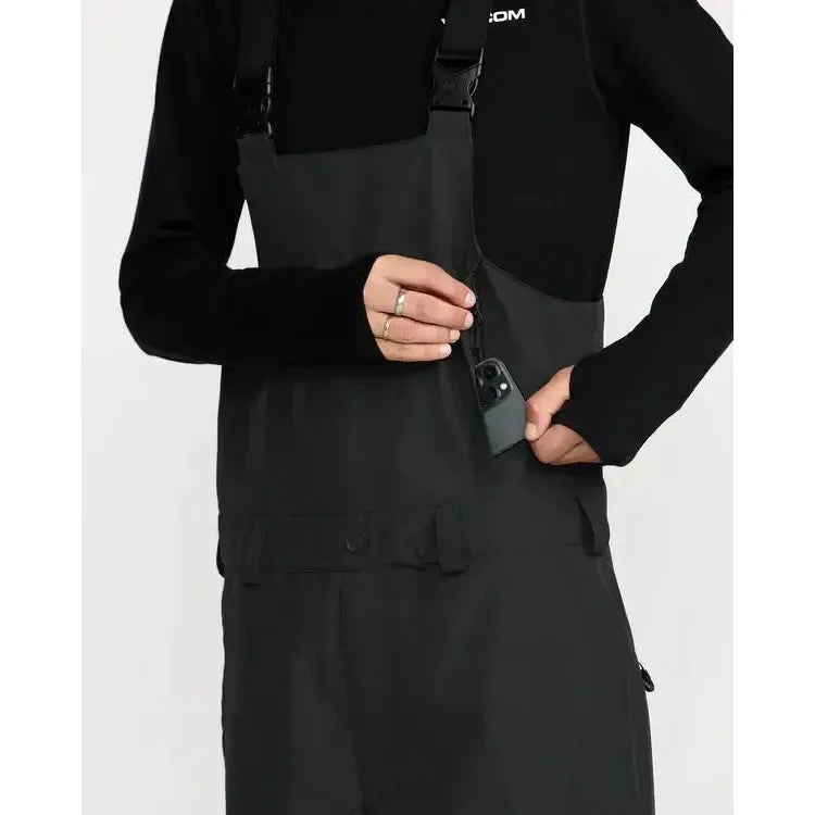 2026 Volcom V.Co Sparta BIB Overall - Black - Welcome Boardstore