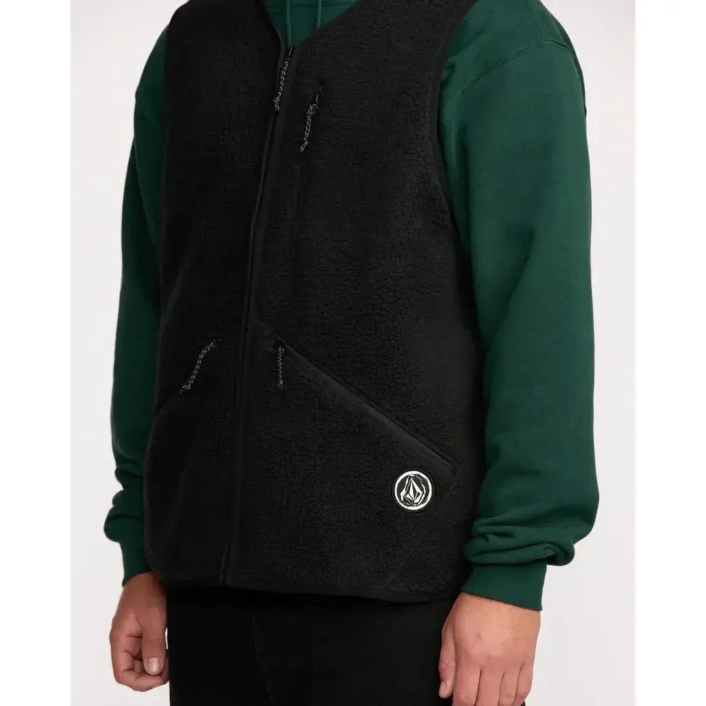 2026 Volcom Snowdrift Vest - Black - Welcome Boardstore