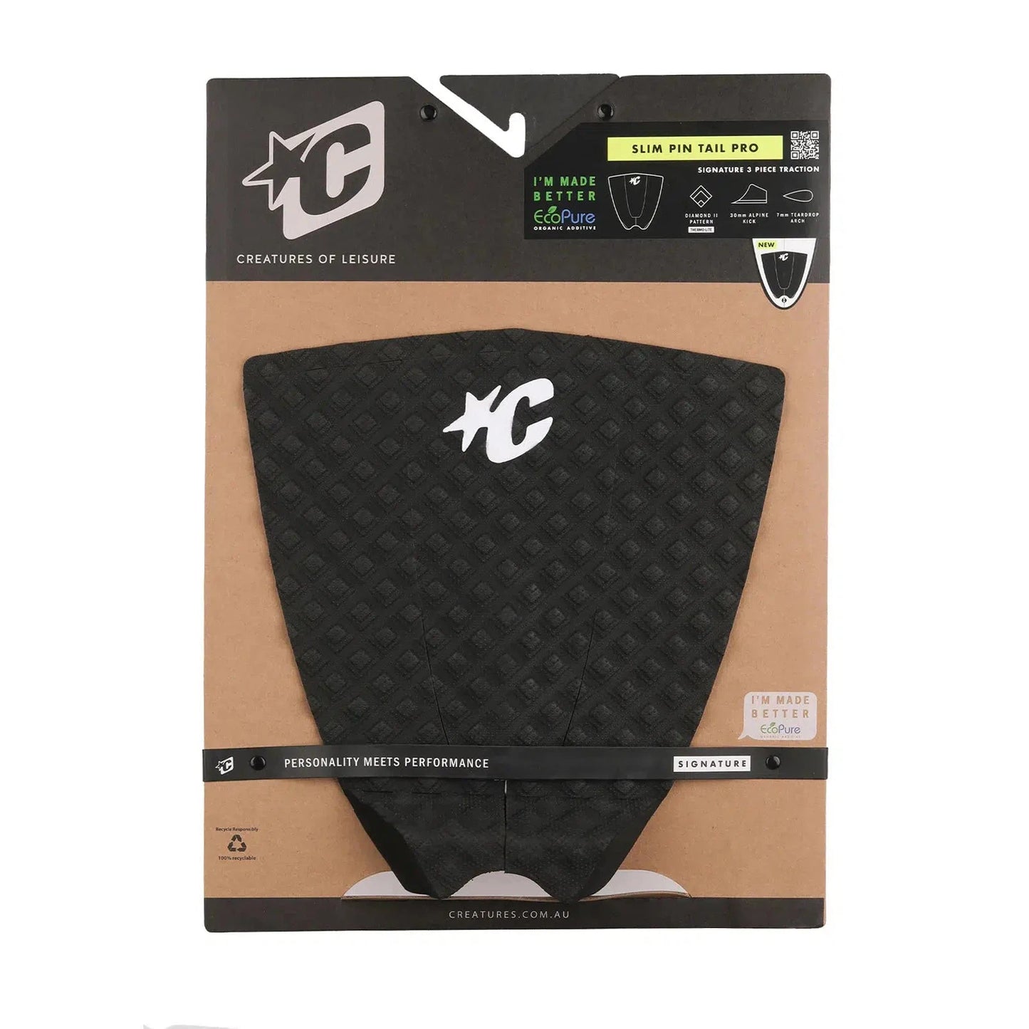 Creatures Of Leisure Signature Pin Tail Pro Traction Pad