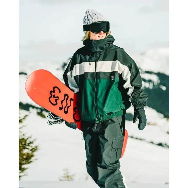 2026 Volcom DLM Snow Jacket - Black Green - Welcome Boardstore