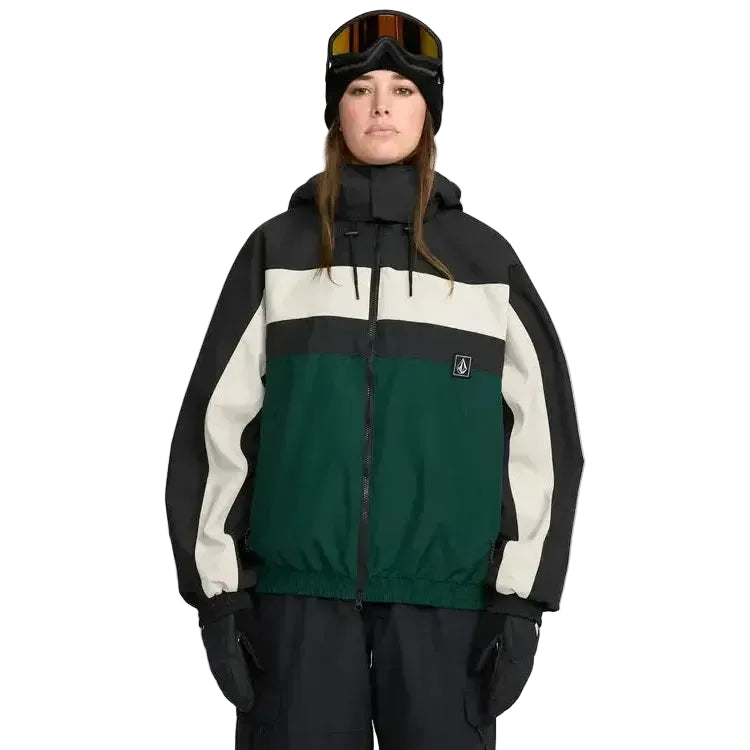 2026 Volcom DLM Snow Jacket - Black Green