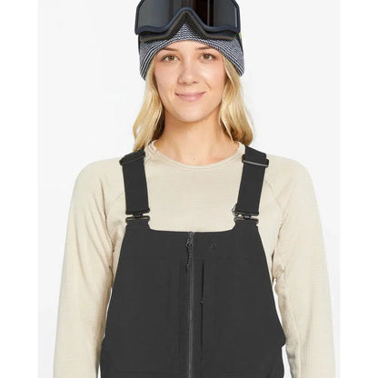 2025 Volcom Swift Womens Snow Bib - Black