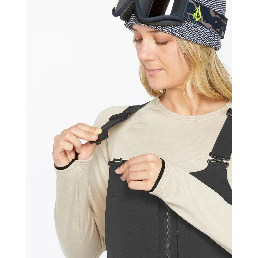 2025 Volcom Swift Womens Snow Bib - Black