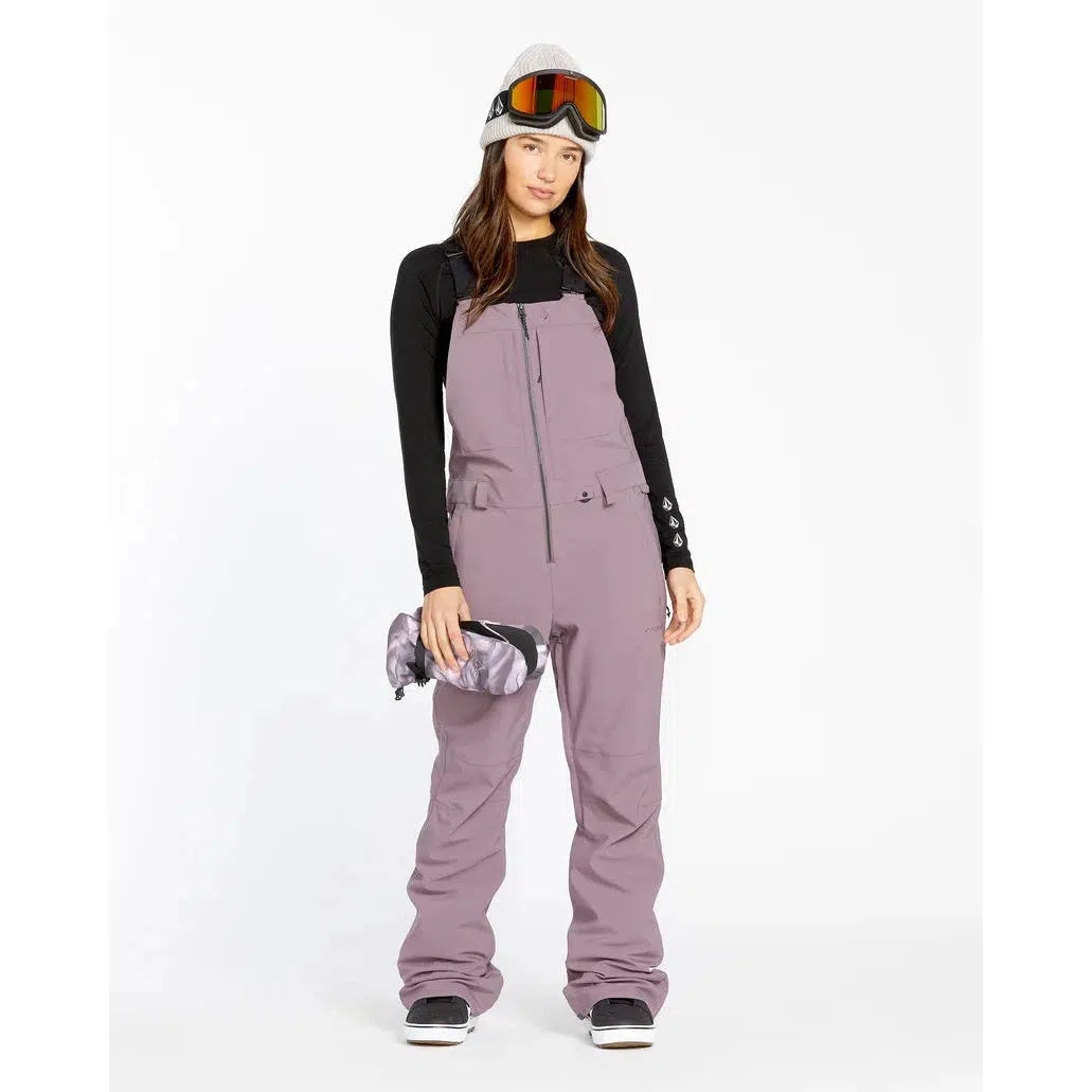 2025 Volcom Swift Womens Snow Bib - Dusty Lavender