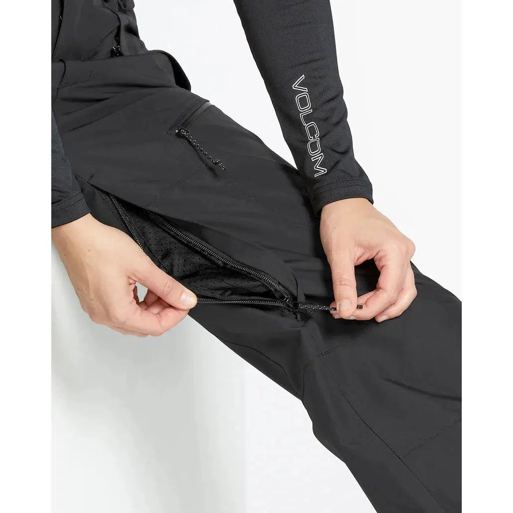 2025 Volcom Stone Mica 20K Womens Snow Pants - Black