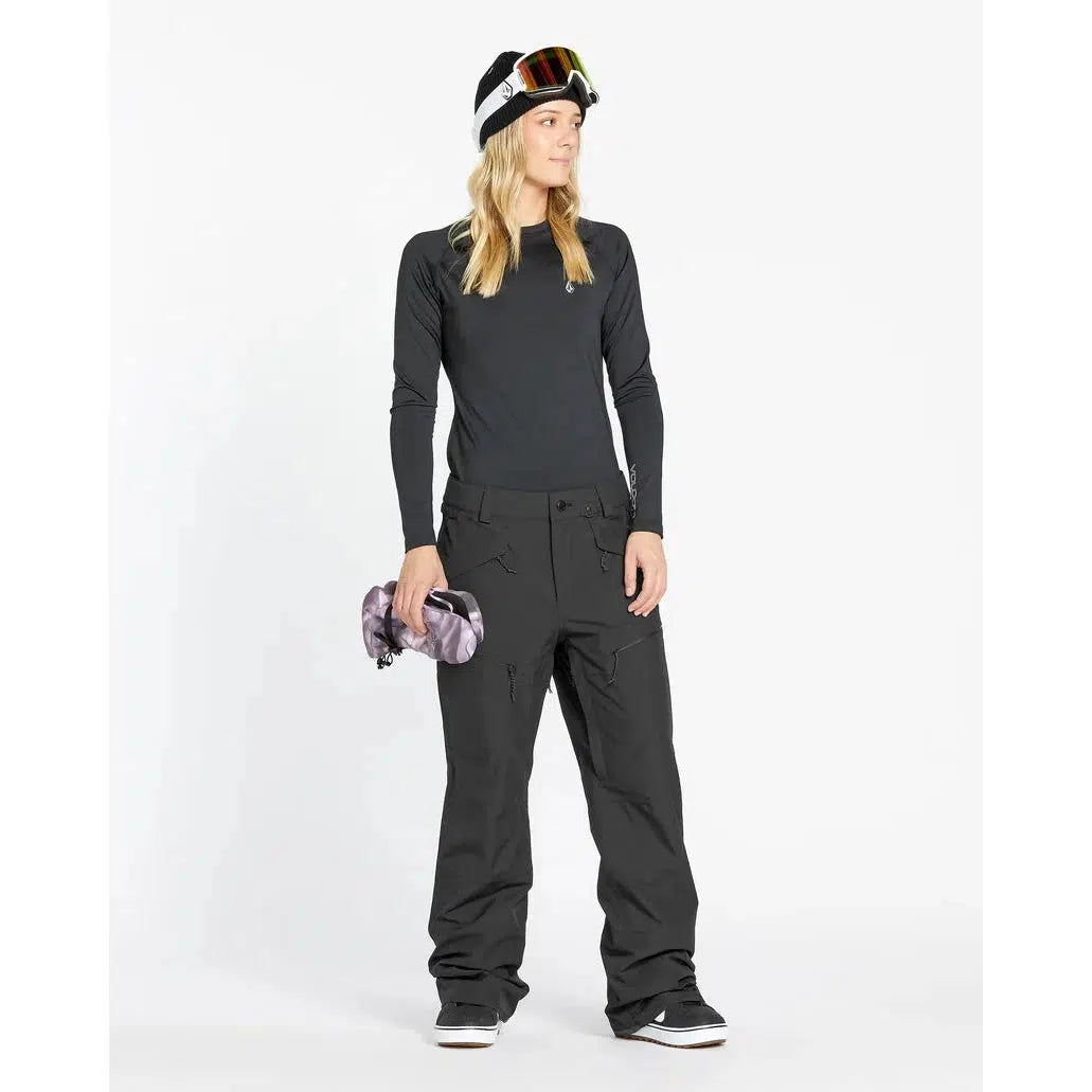 2025 Volcom Stone Mica 20K Womens Snow Pants - Black